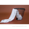 simple Nordic iron household large clothes basket